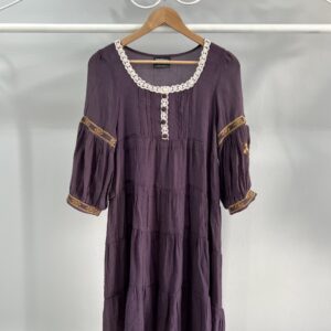 thrifted purple dress