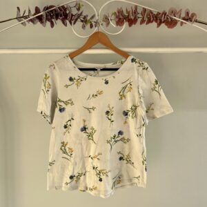 thrifted flower shirt