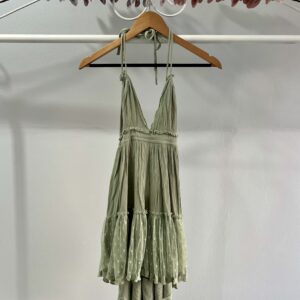 thrifted bohemian dress