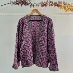 thrifted crochet jersey