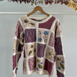 thrifted vintage floral jersey