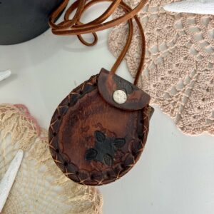 small thrifted vintage boho sling bag