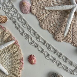 silver belly chain jewelry