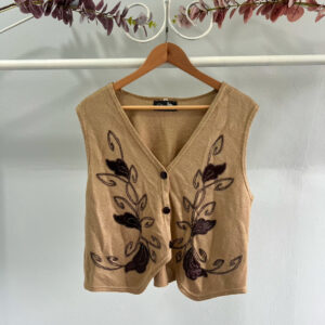 thrifted vintage waist coat