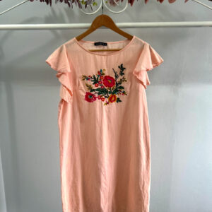 Peachy Picnic Dress