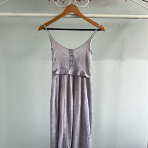 thrifted light blue tea time dress