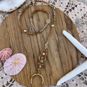 earthy moon hairwrap