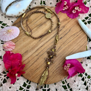 feather bohemian hairwrap