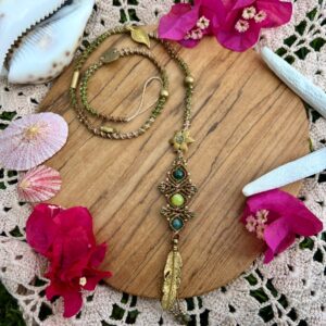 Leopard Feather Hairwrap