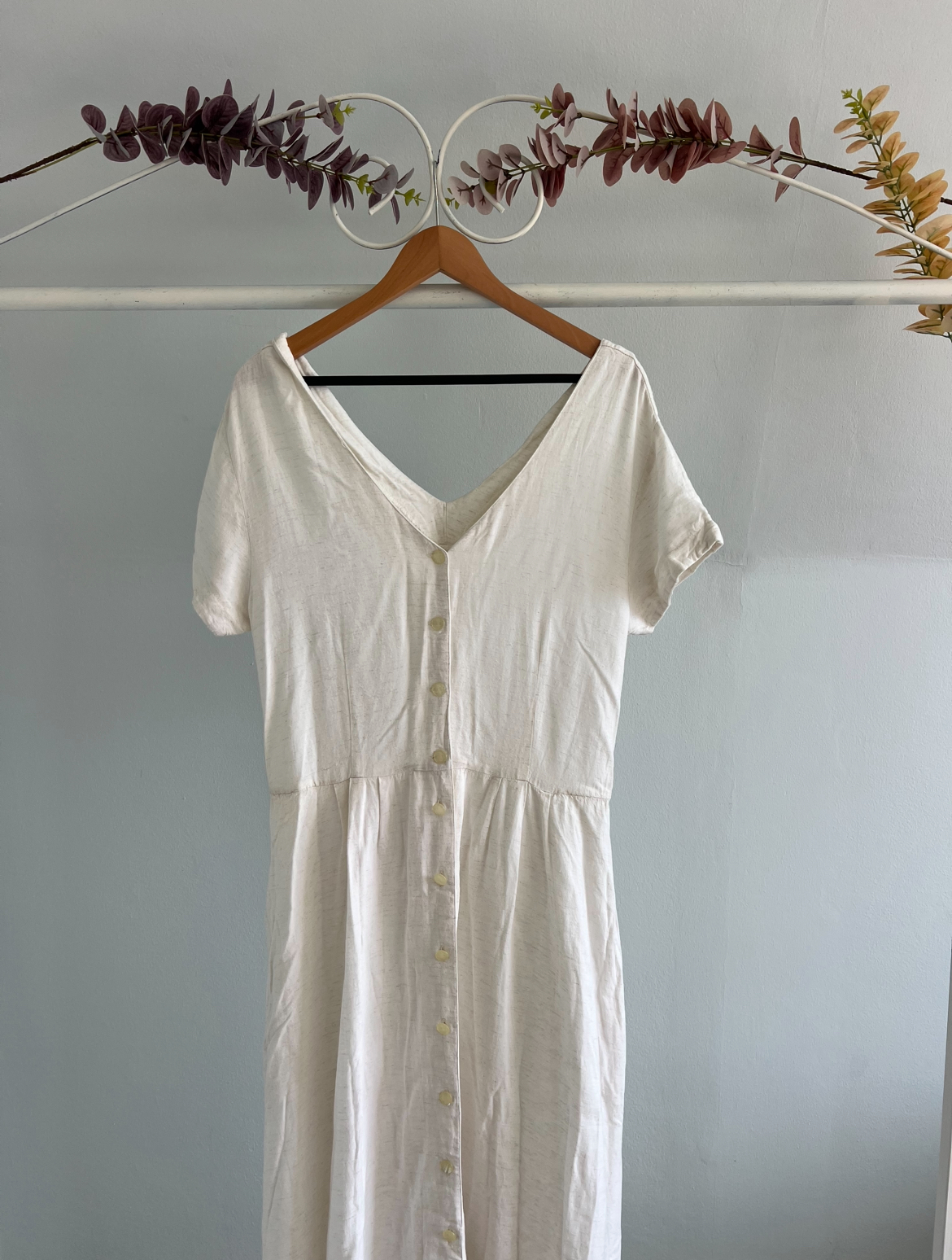 Button Vintage Dress - Echo Soul Creations Button Vintage Dress - Echo Soul Creations