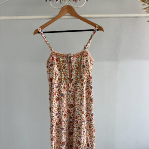 iris maxi floral dress