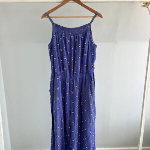 purple floral old navy jumpsuit