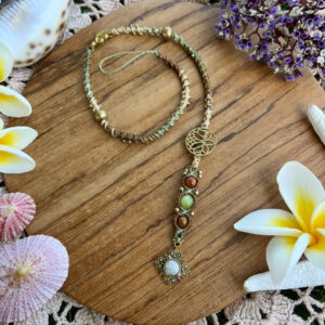 dainty moonstone hairwrap / dreadwraps