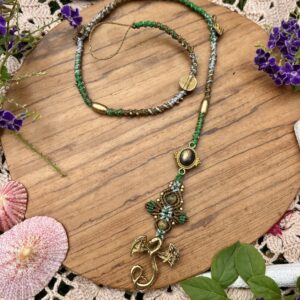 ethereal dragon hairwrap/dreadwraps