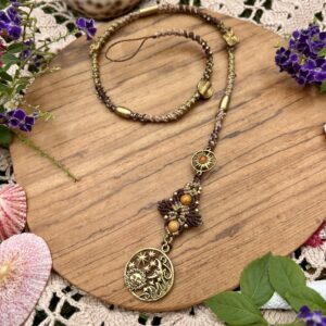 sun and moon bohemian hairwrap / dreadwrap