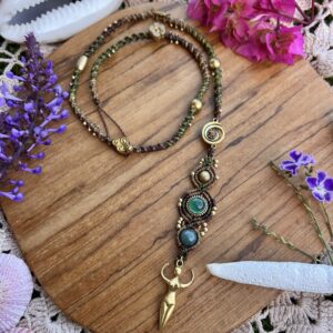 feminine macrame hairwrap / dreadwrap