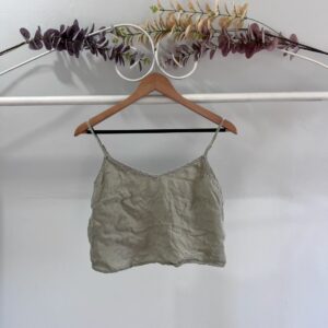 thrifted cami crop top