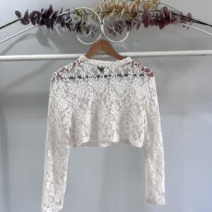 lace crop top