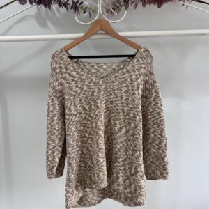 earthy vibe knitted jersey